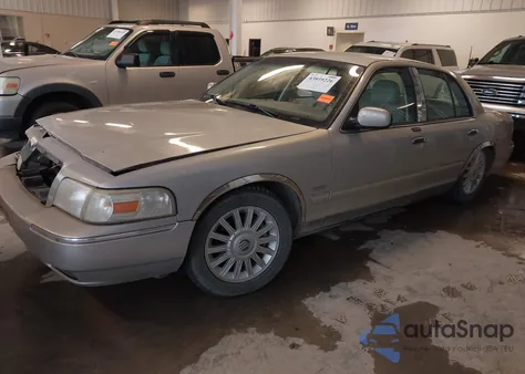 2009 Mercury Grand Marquis Ls (Fleet Only) z USA, uszkodzony, nr VIN 2MEHM75V99X621111
